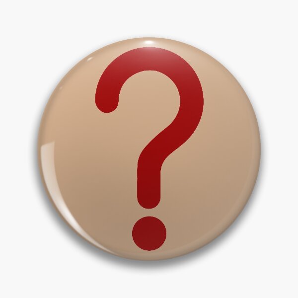 Item preview, Seventh Doctor question mark designed and sold by TheGenesisArk.