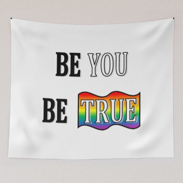 Item preview, Be You. Be True. LGBT PRIDE Graphic designed and sold by alex96207.