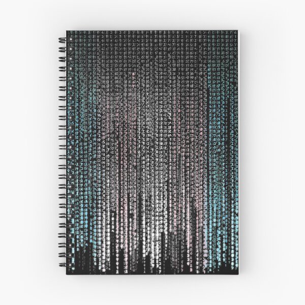 Item preview, 'Digital Rain' Matrix Code Transgender Flag - T-shirts, stickers etc. designed and sold by SimonCardew.