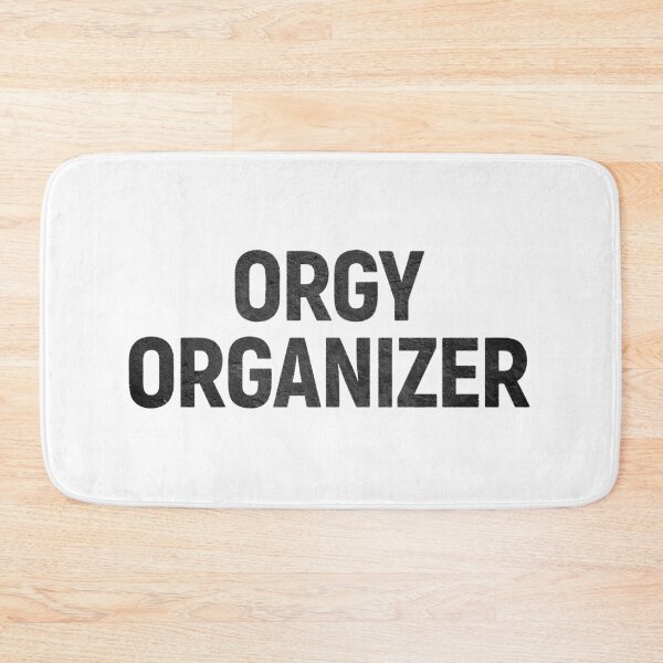 Item preview, Orgy organizer / white designed and sold by Eurozerozero.