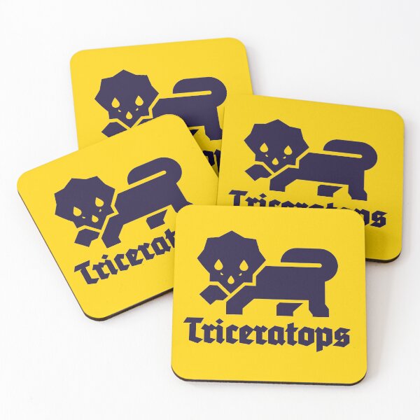 Item preview, Heraldic triceratops designed and sold by RudesWear.