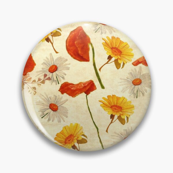 Item preview, Poppies and Daisies designed and sold by Angeles M. Pomata.