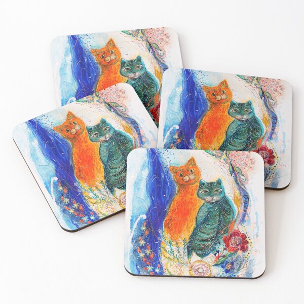 Item preview, Pop art cats #1 designed and sold by Elena Kotliarker.