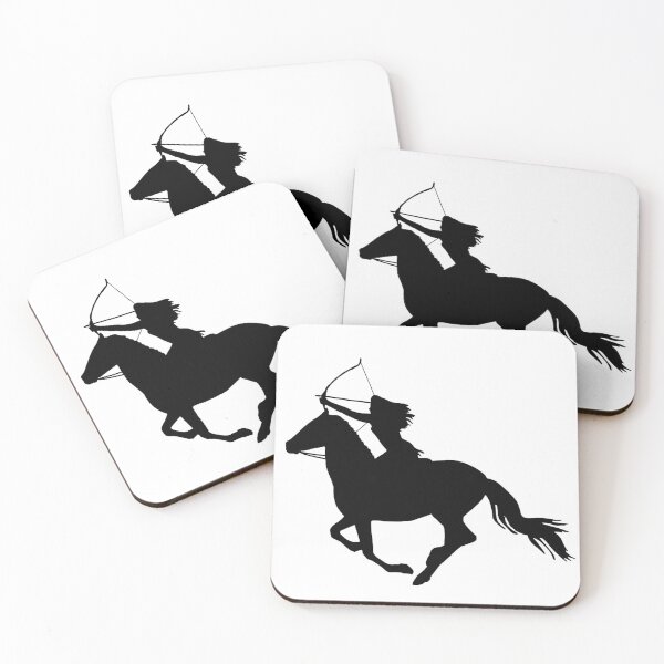 Item preview, Mounted Archer Silhoutte Girl designed and sold by ModernMerida.