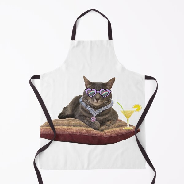Item preview, Happy Hour Chill Cat designed and sold by PurrfectPicks.