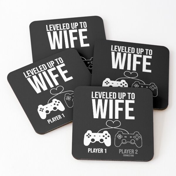 Item preview, Leveled Up To Wife designed and sold by Giacob.
