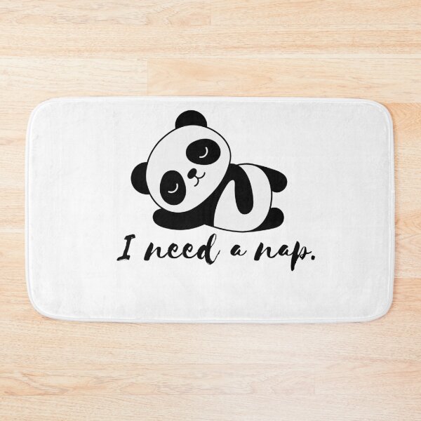 Item preview, Funny sleepyhead panda  designed and sold by Christeena-.