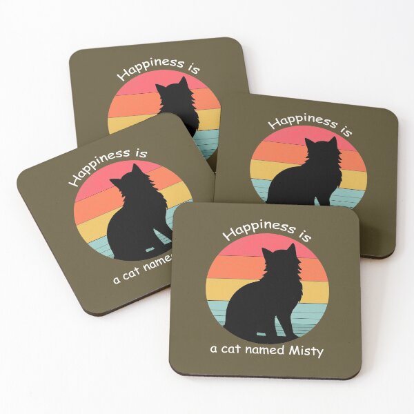 Item preview, Happiness is a cat named Misty designed and sold by Danicus666.