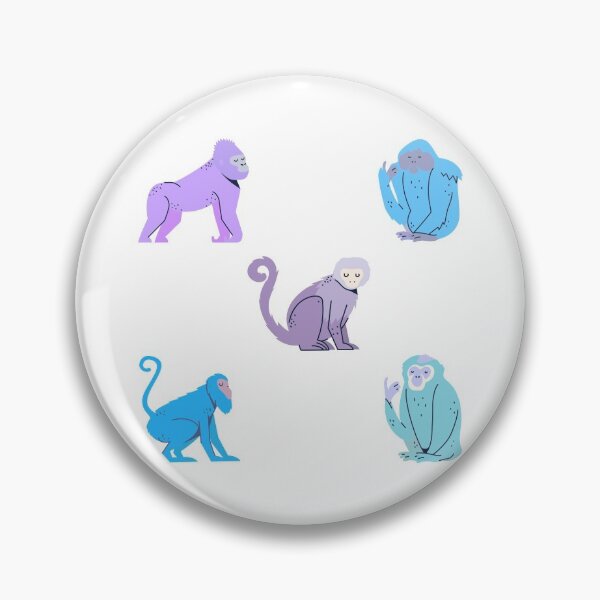 Item preview, cute monkeys designed and sold by cute105.