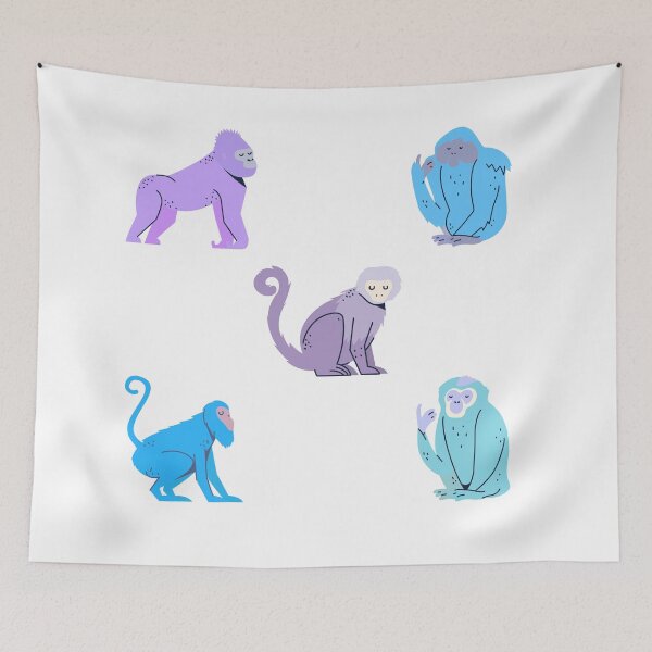 Item preview, cute monkeys designed and sold by cute105.