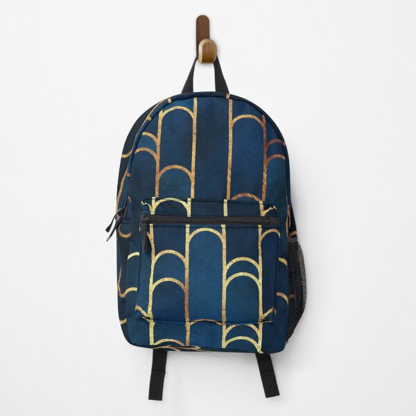 Item preview, Navy Gold Pattern designed and sold by MA DESIGNS.