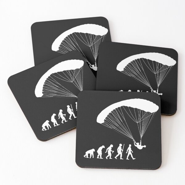 Item preview, Evolution of Human Paragliding Edition designed and sold by Rajat Kharkwal.