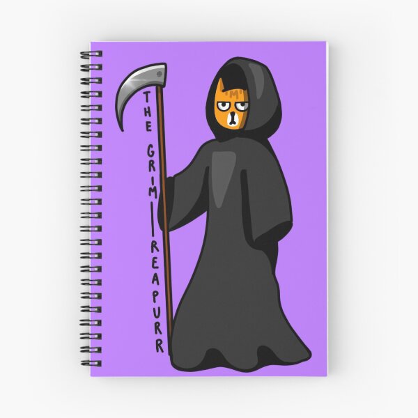 Item preview, The Grim Reapurr designed and sold by The Curly Redhead.