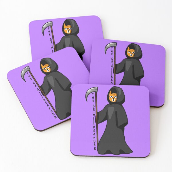 Item preview, The Grim Reapurr designed and sold by The Curly Redhead.