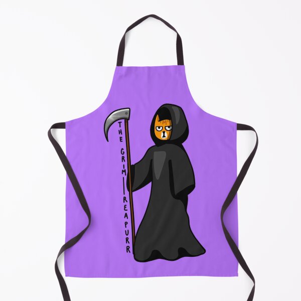 Item preview, The Grim Reapurr designed and sold by The Curly Redhead.