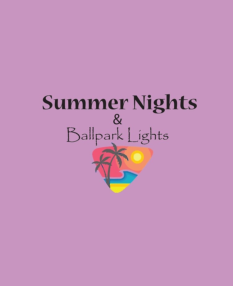 Download Summer Nights Ballpark Lights Baseball Svg Baseball Shirt Funny Baseball Svg File For Cricut And Silhouette Ipad Case Skin By Benjhod Redbubble
