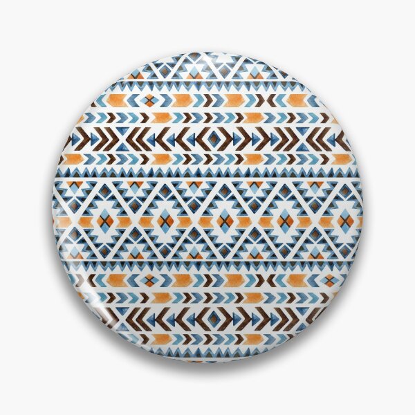 Item preview, Blue and Orange Aztec Merchandise designed and sold by cindyfordyce.