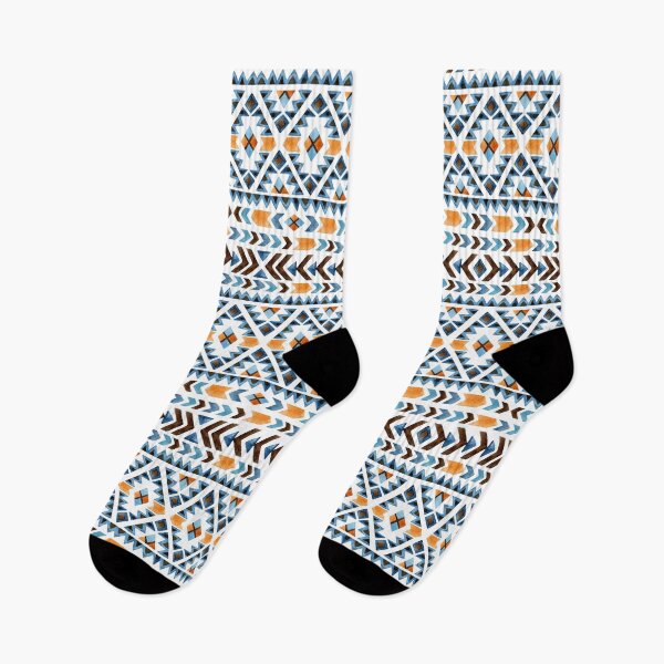 Item preview, Blue and Orange Aztec Merchandise designed and sold by cindyfordyce.
