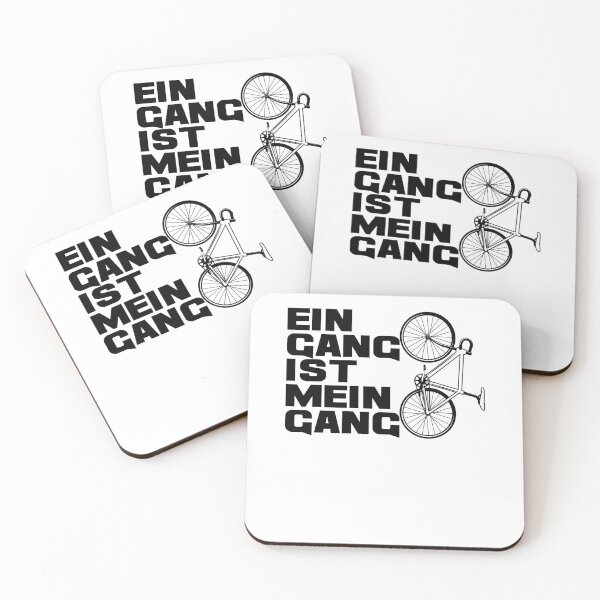 Item preview,  One gear is my gear - Fixi Fixed Gear Bikes Single Speed Dark designed and sold by emm-j.