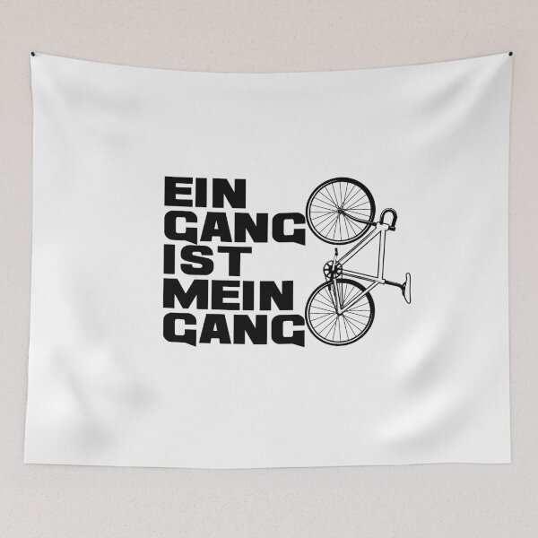 Item preview,  One gear is my gear - Fixi Fixed Gear Bikes Single Speed Dark designed and sold by emm-j.