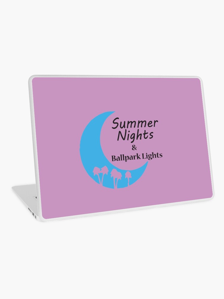 Download Summer Nights Ballpark Lights Baseball Svg Baseball Shirt Funny Baseball Svg File For Cricut And Silhouette Laptop Skin By Benjhod Redbubble