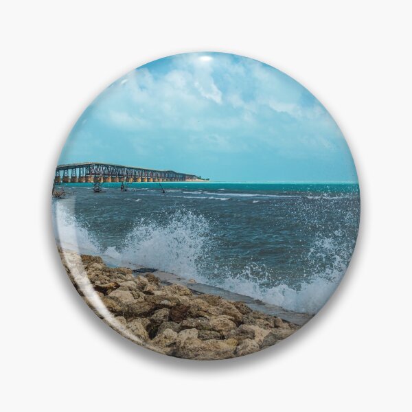 Item preview, Big Splash at old Bahia Honda Bridge designed and sold by johnlackphotos.