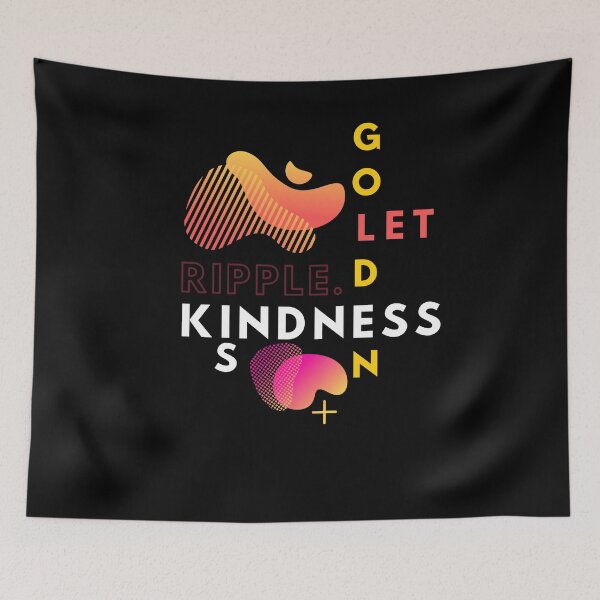 Item preview, KINDNESS IS GOLDEN,LET KINDNESS RIPPLE designed and sold by 3Akshithaa.