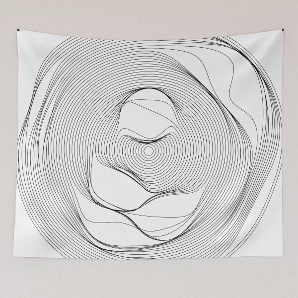 Item preview, Grid Spreading Circle designed and sold by ParamPatterns.