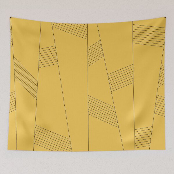 Item preview, Simple, yellow, modern abstract graphic design designed and sold by theendup.