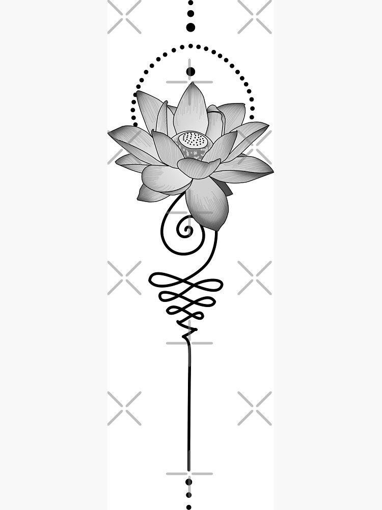 Temporary Tattoo Sticker Yoga Lotus Totem Fanhua Jewelry Necklace Tattoo  Designs Sexy Girls Model Tattoos Arm Leg Black Stickers - AliExpress