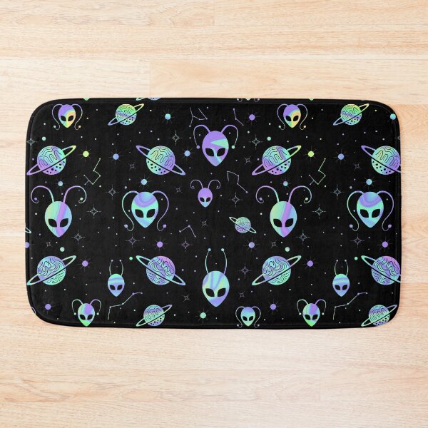 Item preview, Holographic Alien Universe . Cosmos with planet and stars. designed and sold by lipemo.