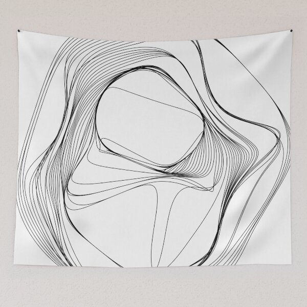 Item preview, Grid Spreading Lines designed and sold by ParamPatterns.
