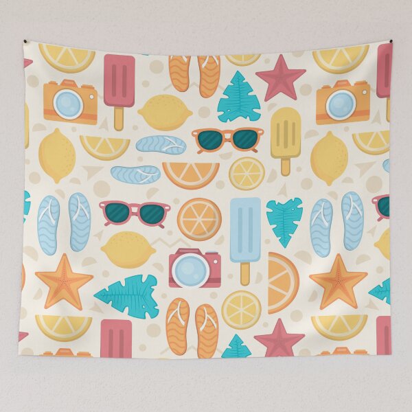 Item preview, Hello Summer designed and sold by Vector Scout Lab.