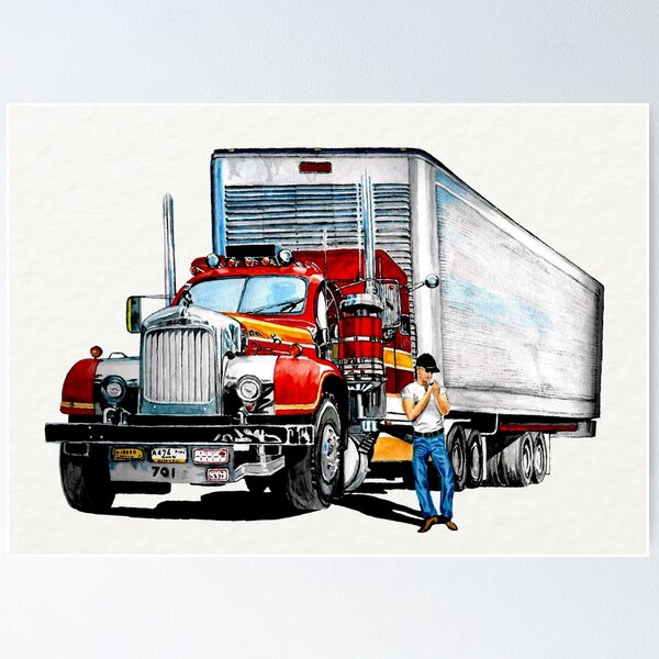 Item preview, Truck and trailer designed and sold by Czerra.