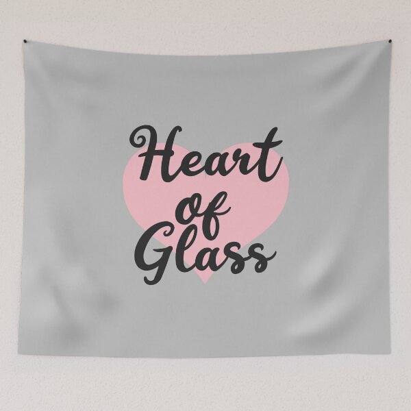 Item preview, Heart of Glass black designed and sold by perezzzoso.