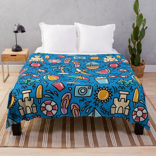 Item preview, Doodle Beach designed and sold by Vector Scout Lab.