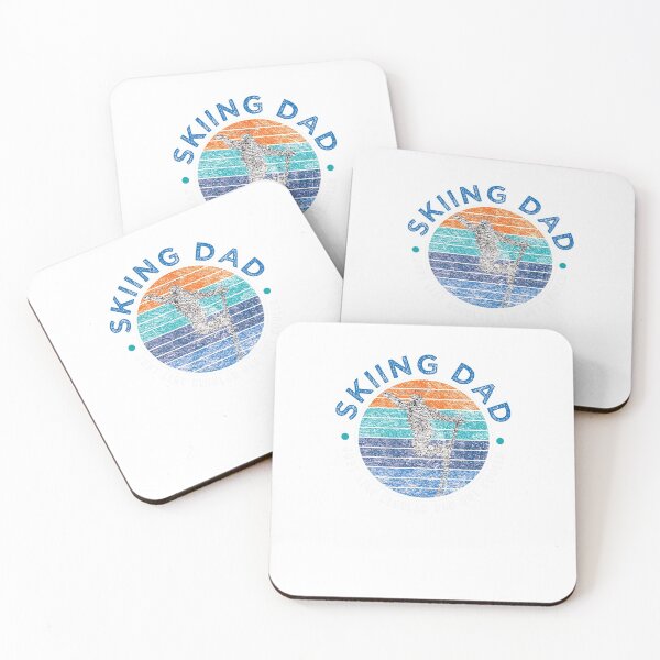 Item preview, skiing dad - skiier saying  designed and sold by pirminio.