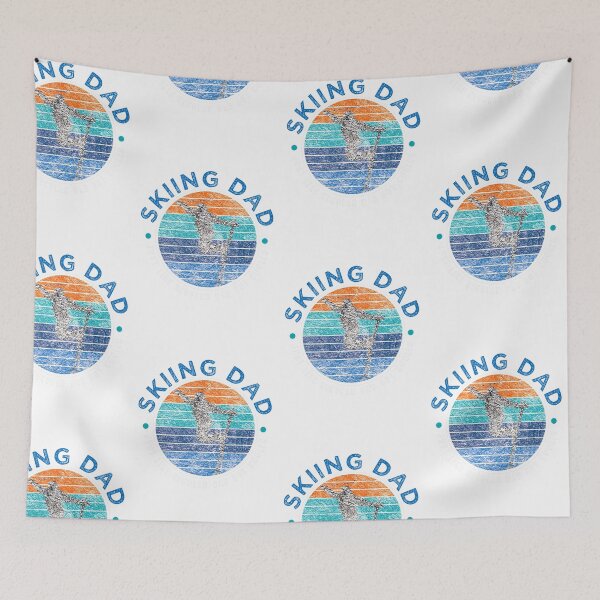 Item preview, skiing dad - skiier saying  designed and sold by pirminio.