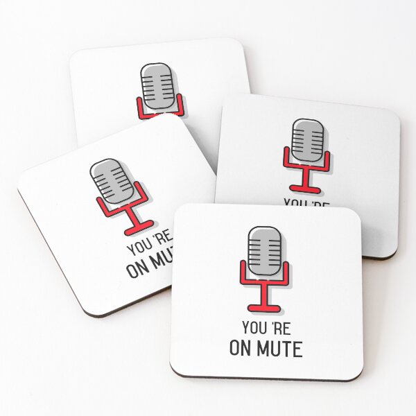 Item preview, You Are On Mute Sticker designed and sold by PerivoliTees.