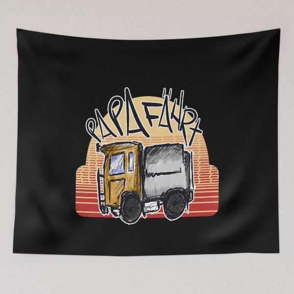 Item preview, My Dad is a Truckdriver- My Dad is a trucker designed and sold by emm-j.