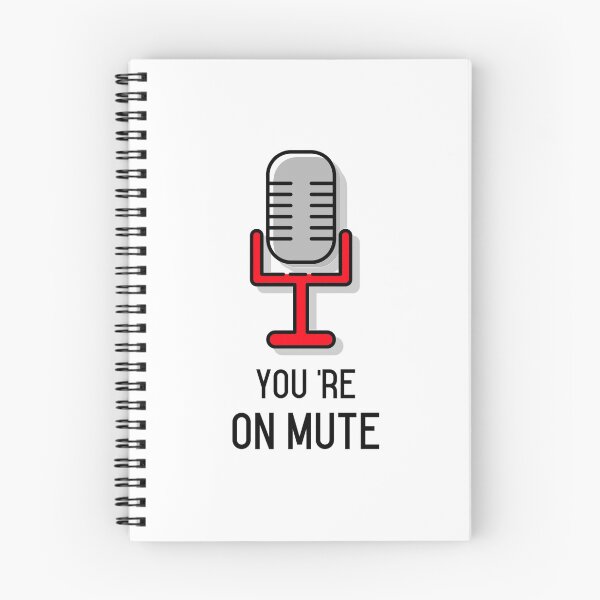 Item preview, You Are On Mute Sticker designed and sold by PerivoliTees.
