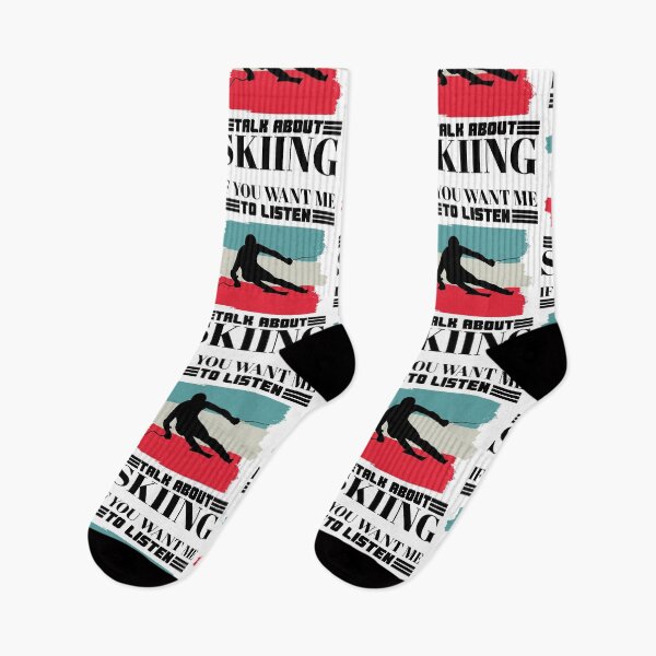 Item preview, skiing saying - downhill quote designed and sold by pirminio.