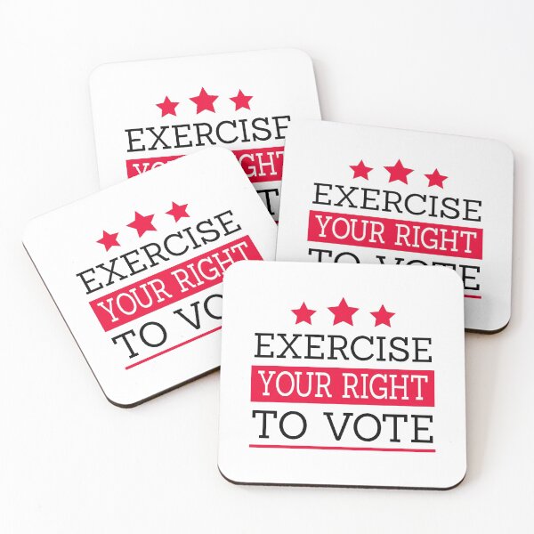 Item preview, Exercise Your Right To Vote  designed and sold by JustGift.