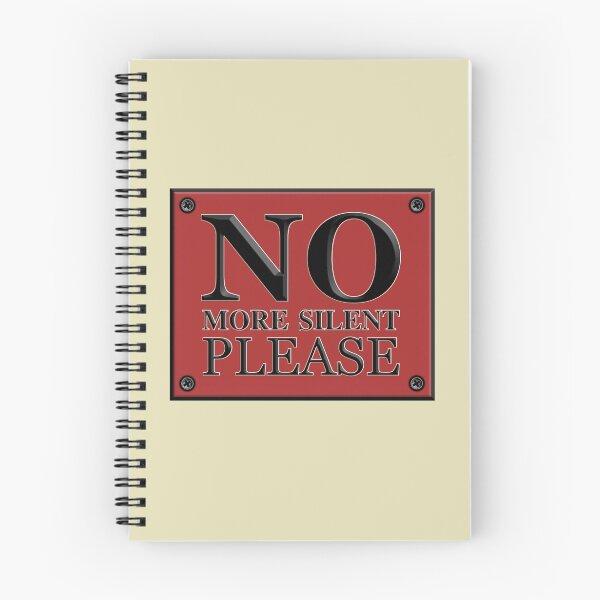 Item preview, No More Silent Please designed and sold by felinson.