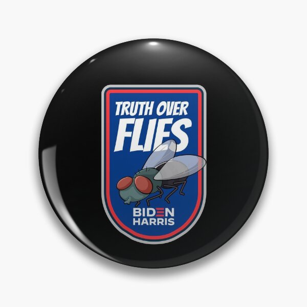 Item preview, Truth over flies - vice presidential debate 2020 fly on Mike Pence Head designed and sold by lettersbysid.