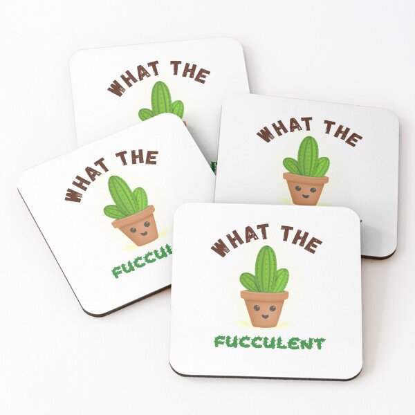 Item preview, What the fucculent  designed and sold by Designhub14.