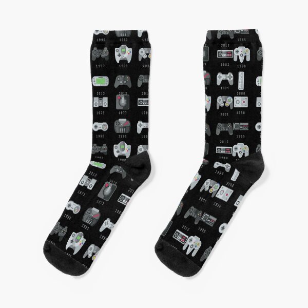 Geek Gaming Controllers Socks