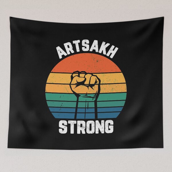 Item preview, Artsakh Strong Armenia Genocide Support Nagorno Karabakh Republic designed and sold by Sour Soul.