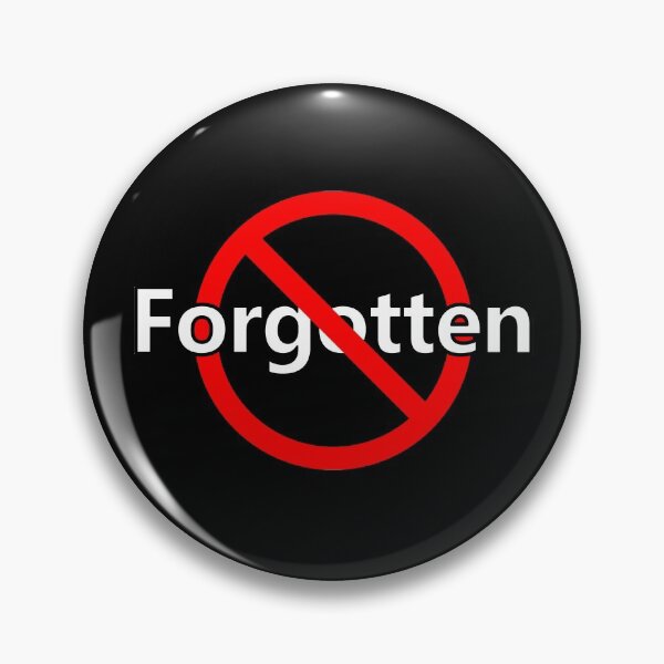 Item preview, Not Forgotten - Remember designed and sold by notstuff.
