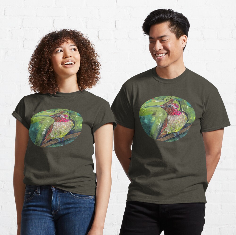 Anna's Hummingbird Painting - 2020 Classic T-Shirt